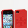 Tory Burch Kipp Perforated Iphone 4 4s Case in Red (tory red) - Lyst