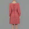 Aspesi Printed Silk Crêpe De Chine Dress in Floral (red) - Lyst