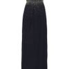 Badgley Mischka Beadembellished Crepe Gown in Blue - Lyst