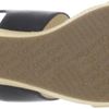 Calvin Klein Calvin Klein Womens Lorianne Platform Sandal in Black (black/natural) - Lyst