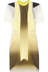 Dion Lee Glass Stretchsilk Organza Mini Dress