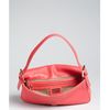 Fendi Red Leather Logo Buckle Baguette in Pink (red) - Lyst