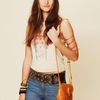 Free People Bolsita Stone Satchel in Brown (yellow) - Lyst