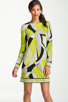 Michael by Michael Kors Print Shift Dress - Lyst