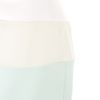 Mugler Twotone Mini Skirt in Neoprene Crepe in White - Lyst