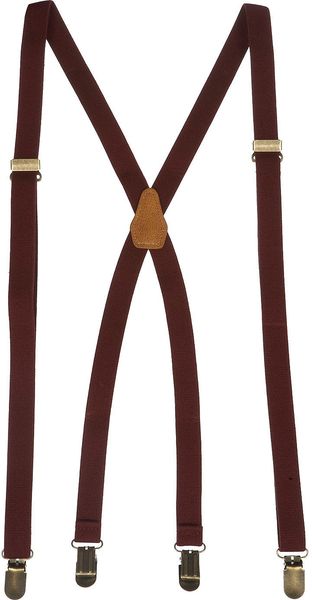  Brown Plain Braces 