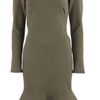 Valentino Valentino Dress in Green (khaki) - Lyst
