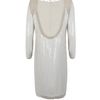 Allsaints Prey Ls Dress in White (chalk gloss) - Lyst