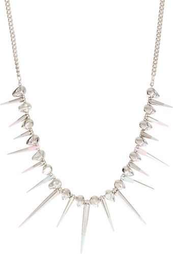  Asos Skull Dipped Spike Collar Necklace 