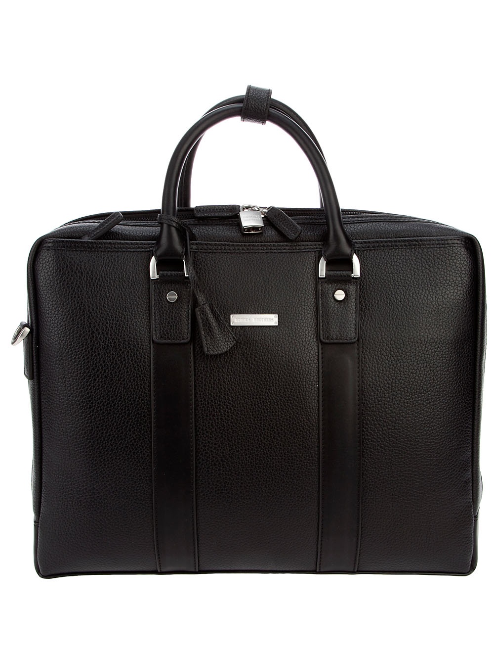 brooks brothers leather garment bag