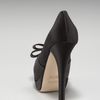Fendi Deco Satin Pump in Black - Lyst