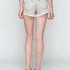 Free People Ripped Lace Short in Blue (denim) - Lyst