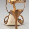 Giuseppe Zanotti Jeweled Metallic Leather Sandal in Gold (bronze) - Lyst