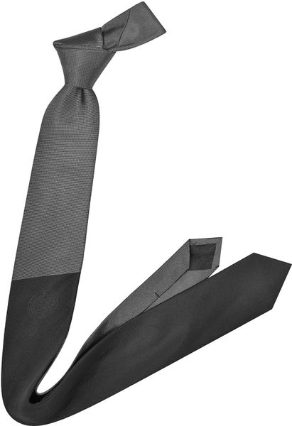 Givenchy Narrow Colorblock Silk Tie in Black for Men - Lyst