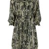 Isabel Marant Python Pattern Dress in Green - Lyst