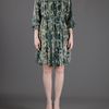 Isabel Marant Python Pattern Dress in Green - Lyst