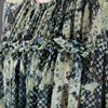 Isabel Marant Python Pattern Dress in Green - Lyst