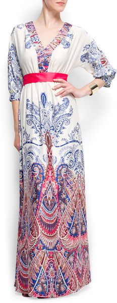 Mango Dress Estela - Lyst
