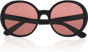  Oversized Roundframe Acetate Sunglasses 