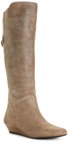 Steve Madden Iden Boots in Gray (stone) - Lyst