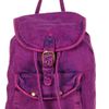 Topshop Overdye Denim Backpack in Purple (pink) - Lyst