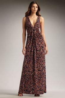 Tory Burch Printed Maxi Dress - Lyst