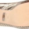 Badgley Mischka Womens Willoe Peeptoe Pump in Gold (gold metallic) - Lyst