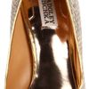 Badgley Mischka Womens Willoe Peeptoe Pump in Gold (gold metallic) - Lyst