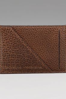 Brunello Cucinelli Bison Card Case - Lyst