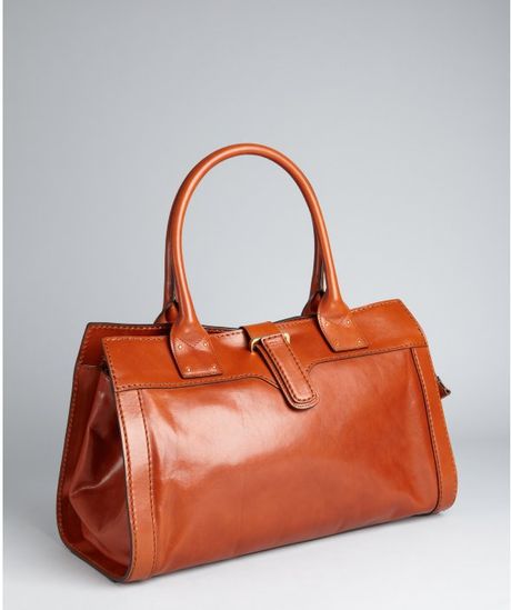 Chloé Mahogany Leather Diane Large Shoulder Bag in Brown (mahogany) - Lyst