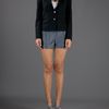 Dolce & Gabbana Cropped Blazer in Black - Lyst