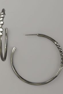 Ippolita Diamond Hoop Earrings - Lyst