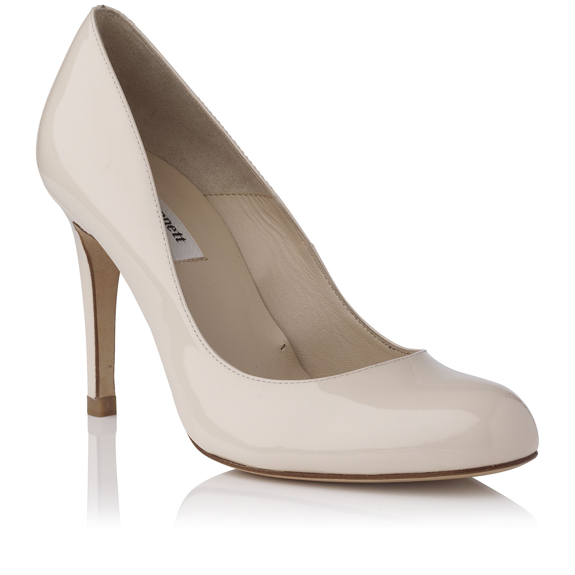 round toe high heel