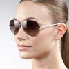 Marc By Marc Jacobs Aviator Sunglasses in Brown (one size) - Lyst