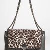 Marc Jacobs Safari Xl Single Leather Calf Hair Shoulder Bag in Gray (dark grey and anamalier) - Lyst