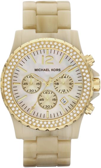 Michael Kors Oversized Madison Chronograph Watch - Lyst