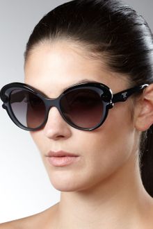Prada Cateye Sunglasses - Lyst