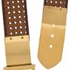 Stella Mccartney Pembridge Woven Faux Leather Belt in Brown (copper) - Lyst