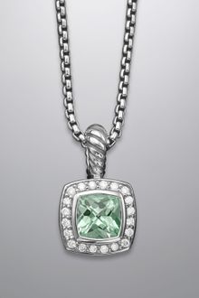 David Yurman Petite Albion Necklace Prasiolite - Lyst