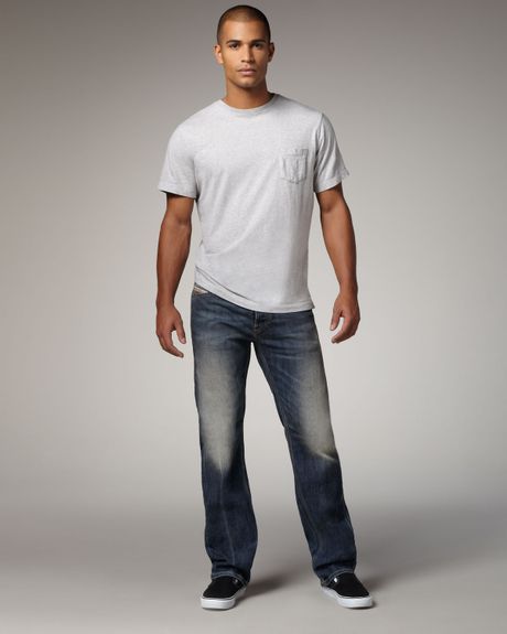 Diesel Larkee Faded Indigo Jeans in Blue for Men (indigo) - Lyst