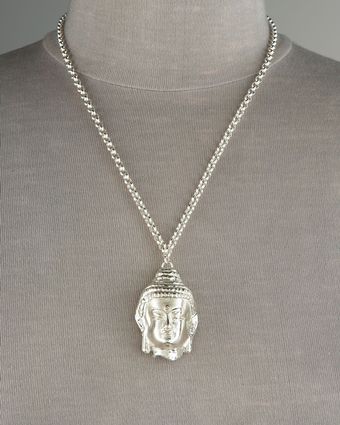 Dominique Cohen Buddha Pendant Necklace - Lyst