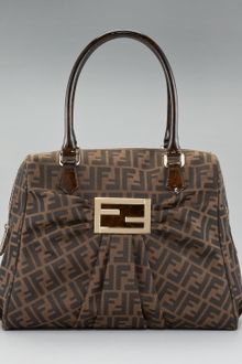 Fendi Mia Zucca-print Bag - Lyst