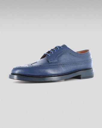 Florsheim By Duckie Brown Lace-up Brogue, Blue - Lyst