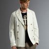 Gucci Admiral Peacoat in White for Men - Lyst