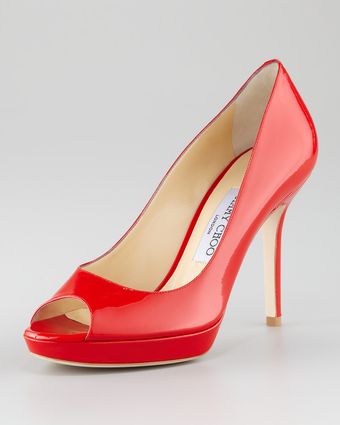  Luna Peep-Toe Platform Pump 