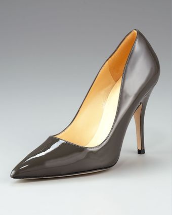 Licorice Pointed-Toe Pump 