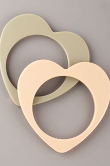 Marc By Marc Jacobs Heart-slice Bangle - Lyst