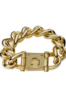 Michael Kors Lock Link Bracelet - Lyst