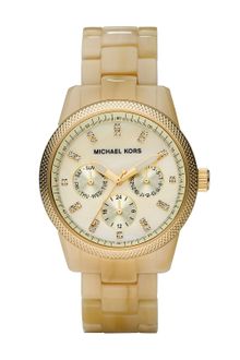 Michael Kors Horn Jet Set Watch - Lyst