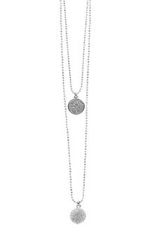 Michael Kors Exclusive Pave Disc and Pave Fireball Necklace Set  - Lyst